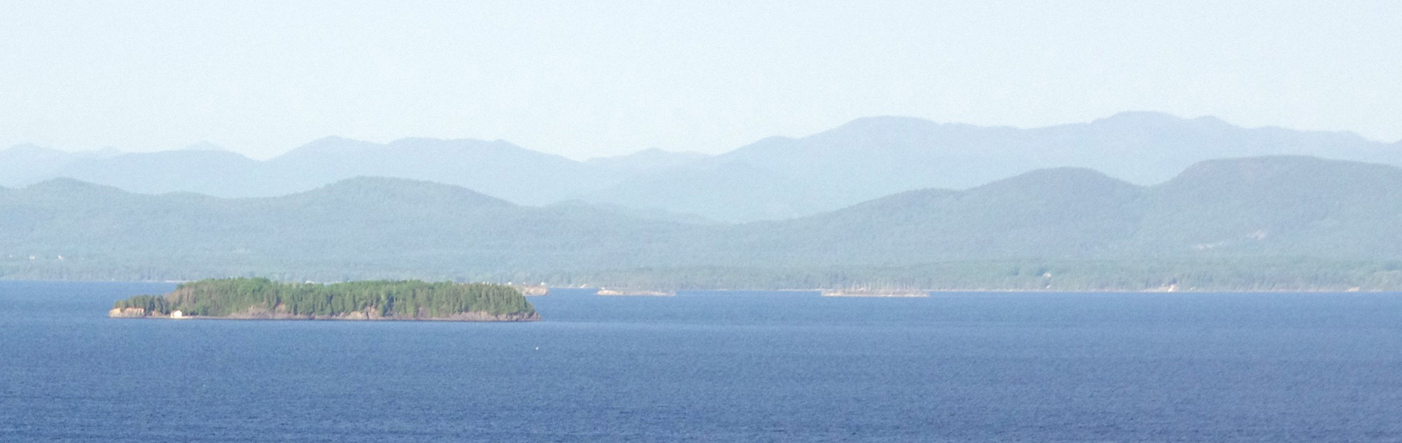 View of Lake Champlain